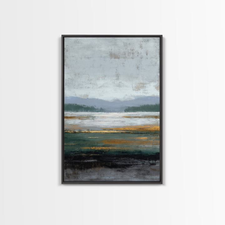 Oversized Abstract Landscape Canvas Print, Above Sofa Art, Art Print, Living Room Decor, Fine Art, Statement, Textured Wall Art, ASA-2x3-9