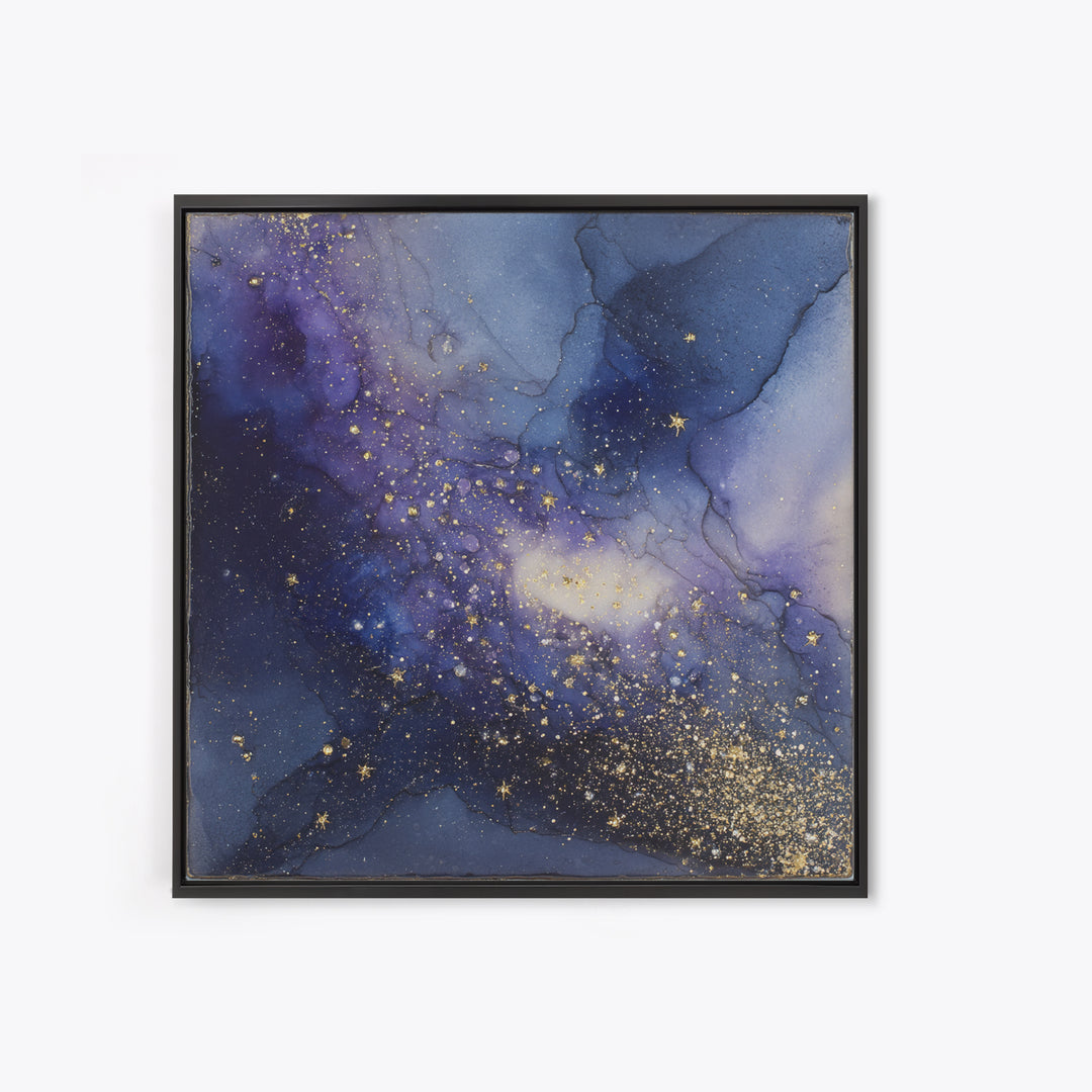 Scorpio Formed from Stars and Jeweled Shadows Canvas Print, Astrology Art, Zodiac Sign Print, Living Room Decor, Zodiac, AST-1x1-10