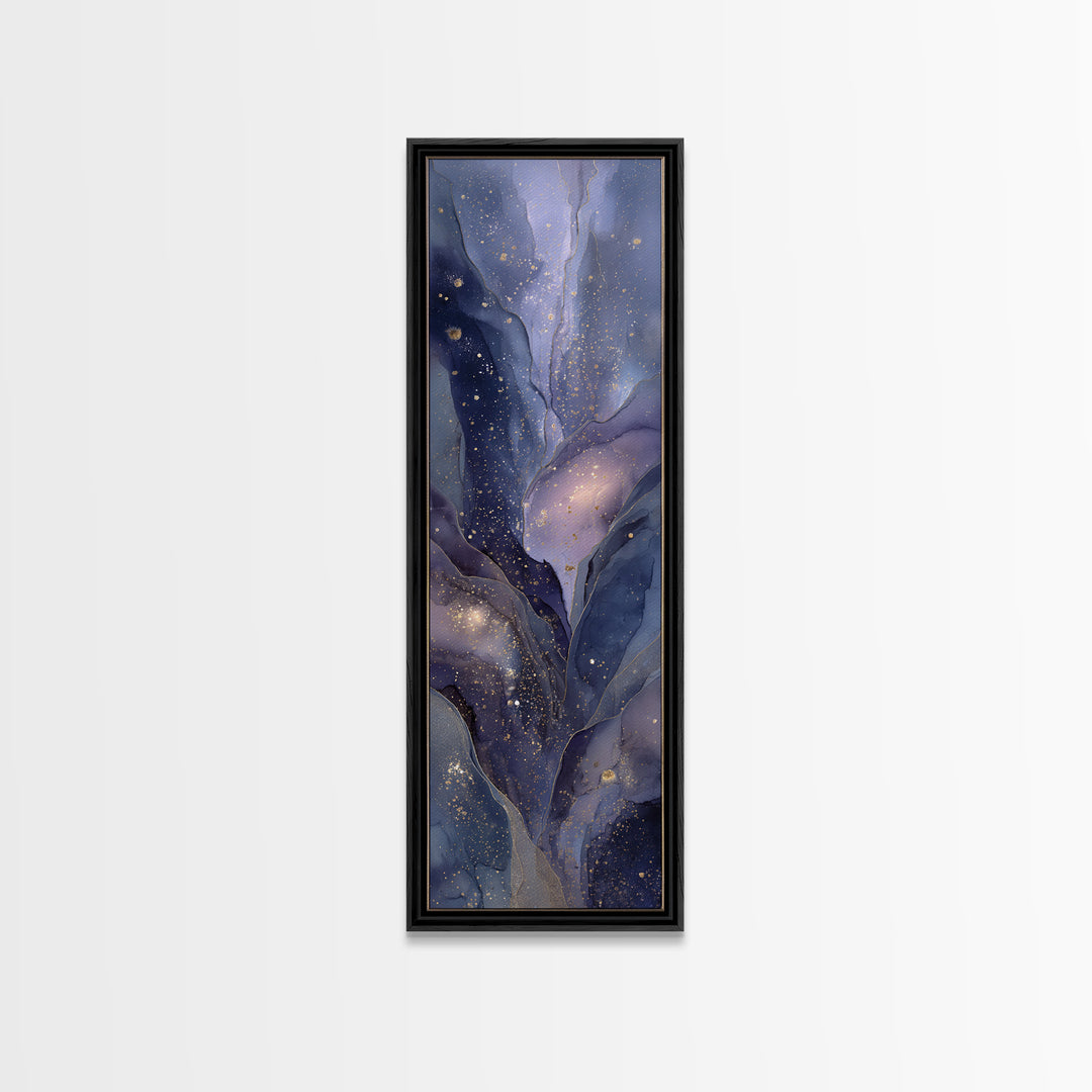 Scorpio Formed from Stars and Jeweled Shadows Framed Canvas Print, Astrology Art, Neutral Decor, Living Room Decor, Zodiac, AST-1x3-46