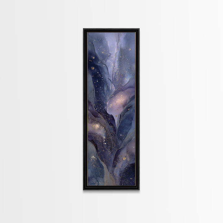 Scorpio Formed from Stars and Jeweled Shadows Framed Canvas Print, Astrology Art, Neutral Decor, Living Room Decor, Zodiac, AST-1x3-46