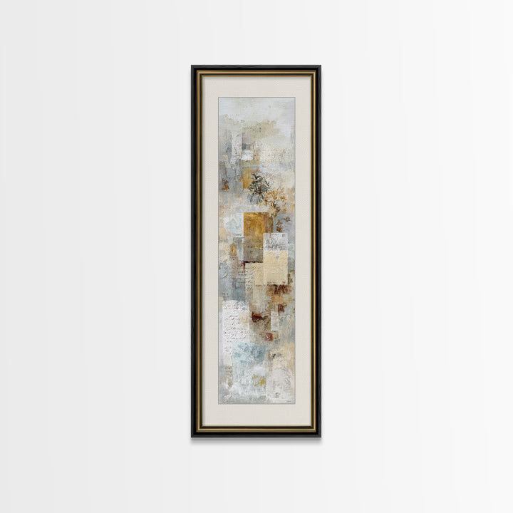 Antique Key and Handwritten Letter Arrangement Without Canvas Print, Bed and Breakfast Art, Art Print, Living Room Decor, BAB-1x3-93