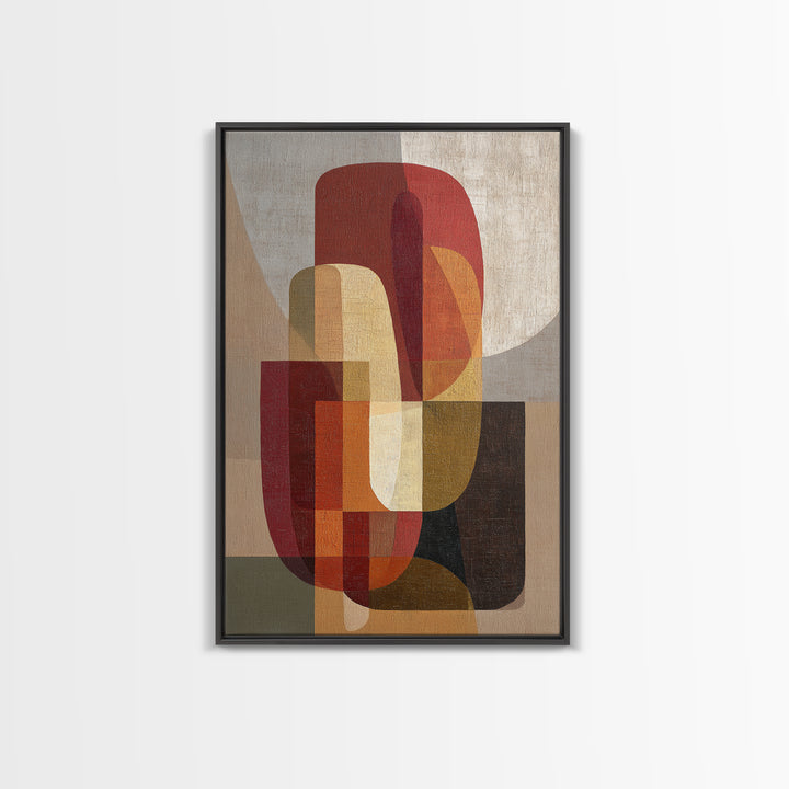 Sports Jersey Abstract Framed Canvas Print, Basement Art, Wall Art, Living Room Decor, Abstract Art, Retreat, BAS-2x3-38