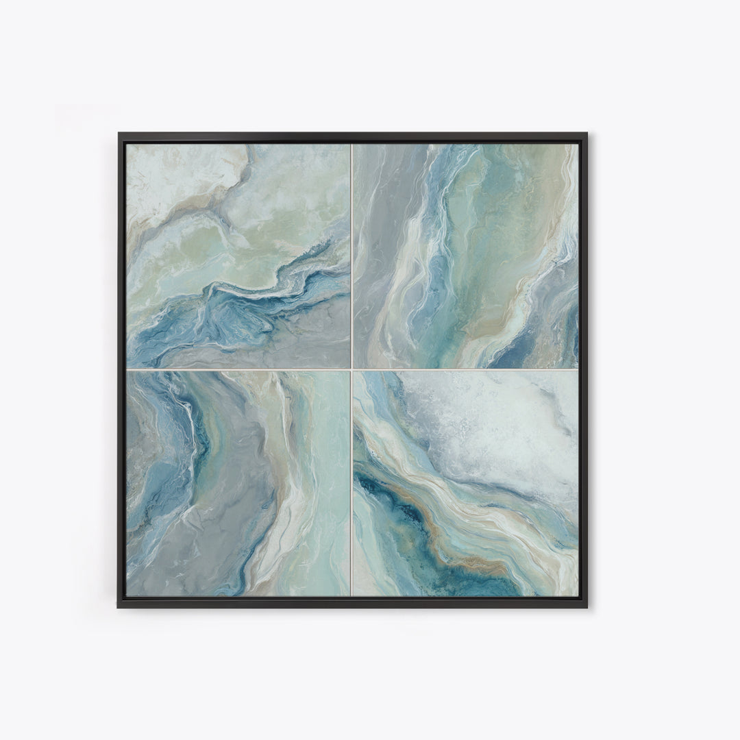 Abstract Marble Texture Framed Canvas Print, Bathroom Art, Bathroom Prints, Bathroom Decor, Abstract Art, Spa, Trendy Wall Art, BAT-1x1-64