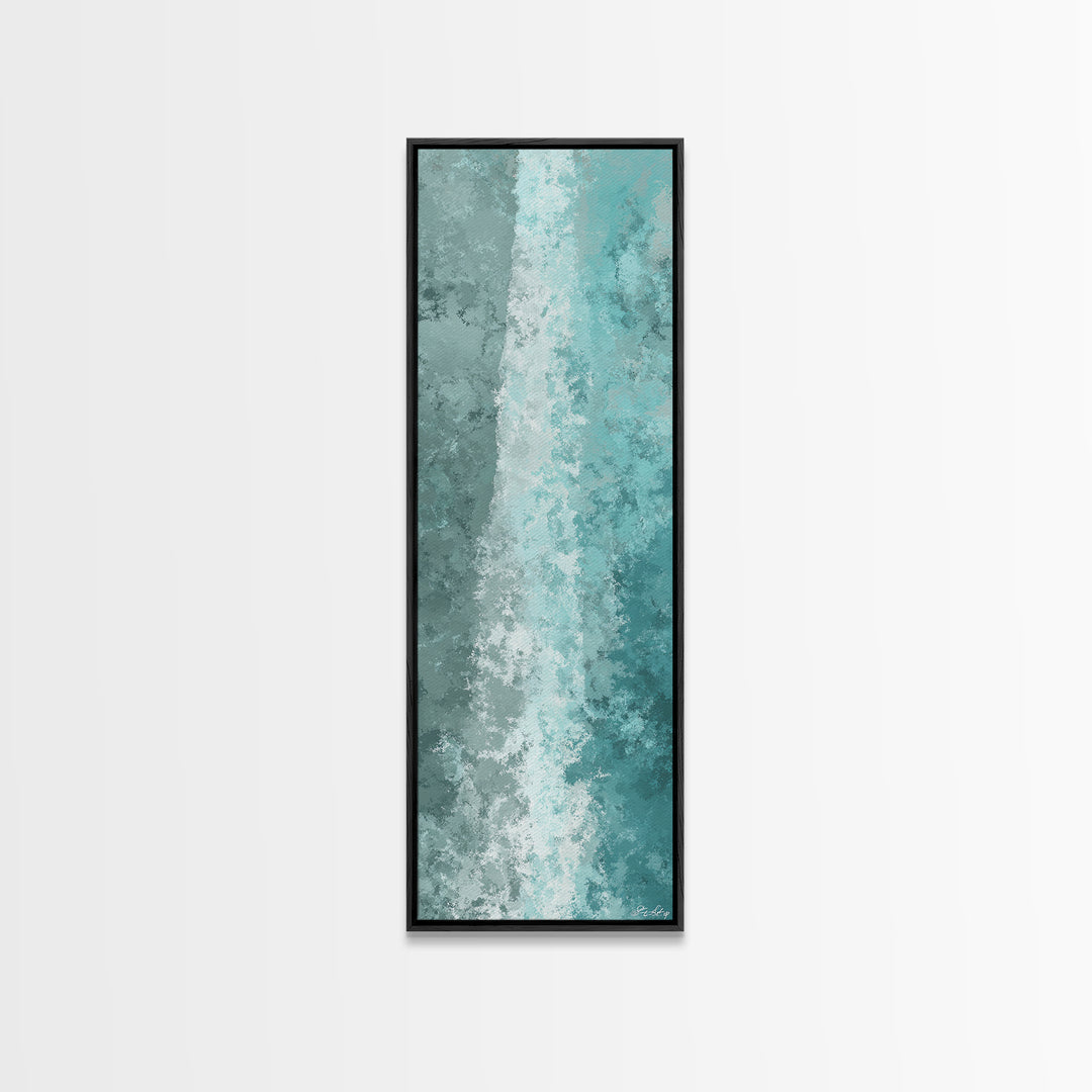 Abstract Marble Texture Canvas Print, Bathroom Art, Wall Decor, Bathroom Decor, Abstract Art, Spa, Contemporary Art, Wall Art, BAT-1x3-28