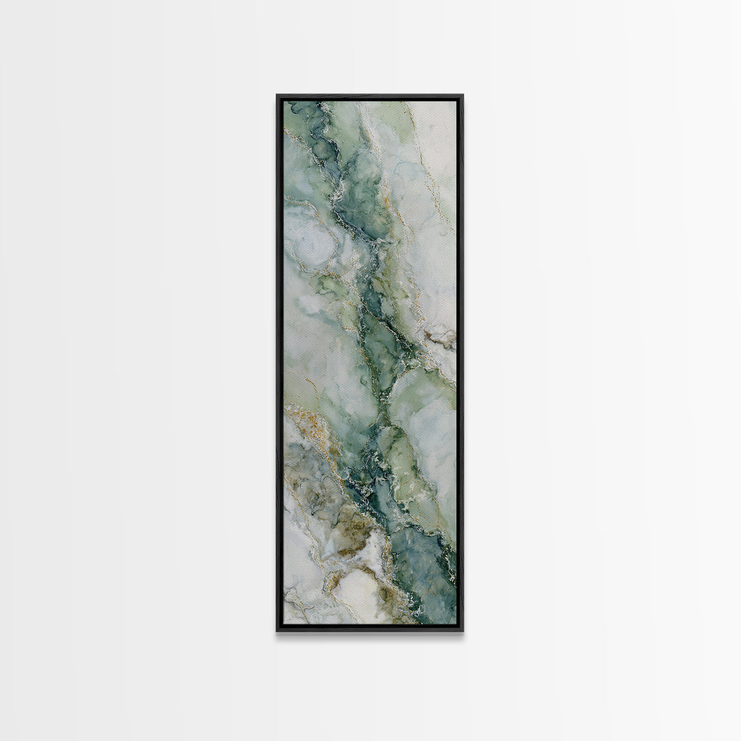 Abstract Marble Texture Framed Canvas Print, Bathroom Art, Printable, Bathroom Decor, Fine Art, Spa, Bathroom Prints, BAT-1x3-76