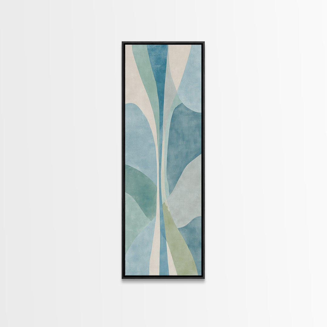 Clean Geometric Forms Canvas Print, Bathroom Art, Printable Wall Art, Bathroom Decor, Abstract Art, Spa, Bathroom Wall Decor, BAT-1x3-81