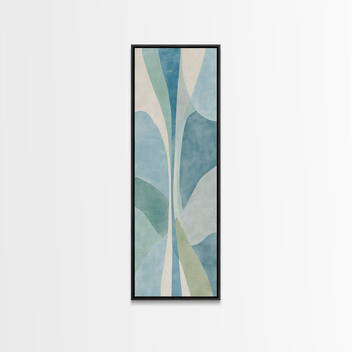 Clean Geometric Forms Canvas Print, Bathroom Art, Printable Wall Art, Bathroom Decor, Abstract Art, Spa, Bathroom Wall Decor, BAT-1x3-81