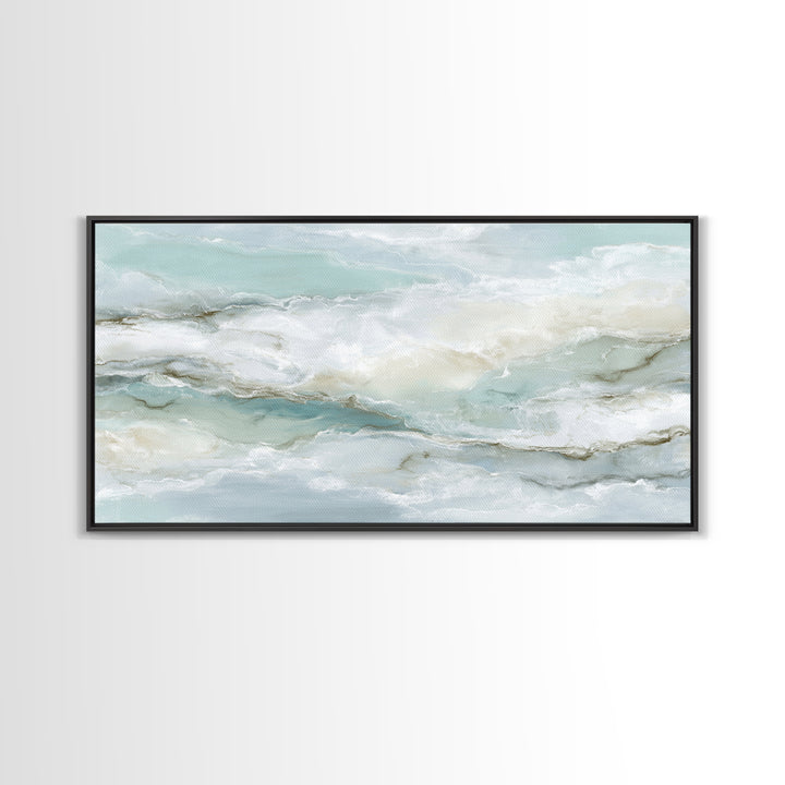 Abstract Marble Texture Framed Canvas Print, Bathroom Art, Printable Wall Art, Bathroom Decor, Spa, Bathroom Wall Decor, BAT-2x1-60