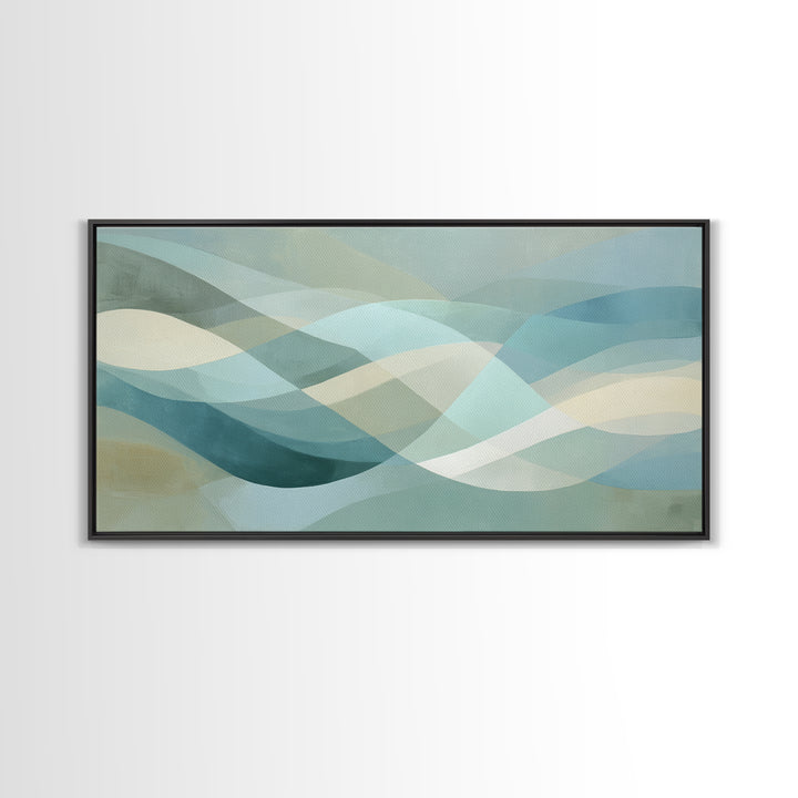 Clean Geometric Forms Canvas Print, Bathroom Art, Printable, Bathroom Decor, Spa, Bathroom Prints, Bathroom Wall Decor, BAT-2x1-89