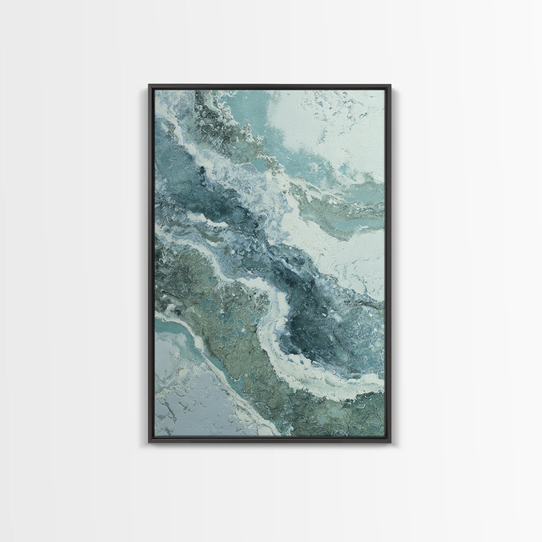 Abstract Marble Texture Canvas Print, Bathroom Art, Neutral Decor, Bathroom Decor, Fine Art, Spa, Wall Art, Home Decor, BAT-2x3-72