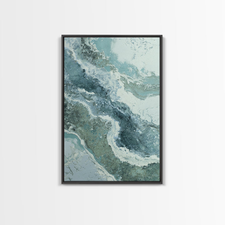 Abstract Marble Texture Canvas Print, Bathroom Art, Neutral Decor, Bathroom Decor, Fine Art, Spa, Wall Art, Home Decor, BAT-2x3-72