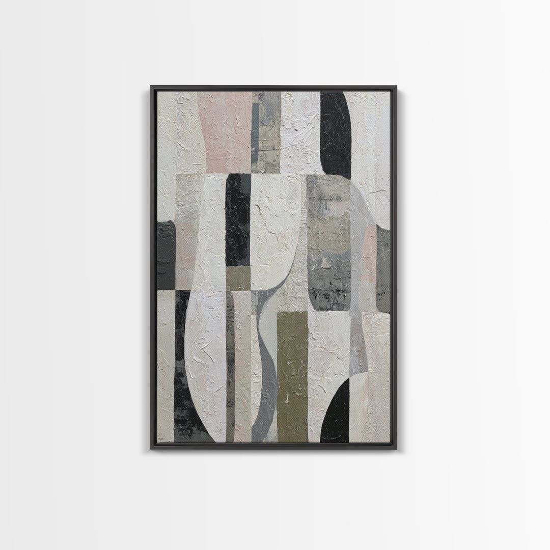 Abstract Marble Texture Canvas Print, Black and White Art, Apartment Decor, Living Room Decor, Monochrome, Photo Prints, BAW-2x3-71