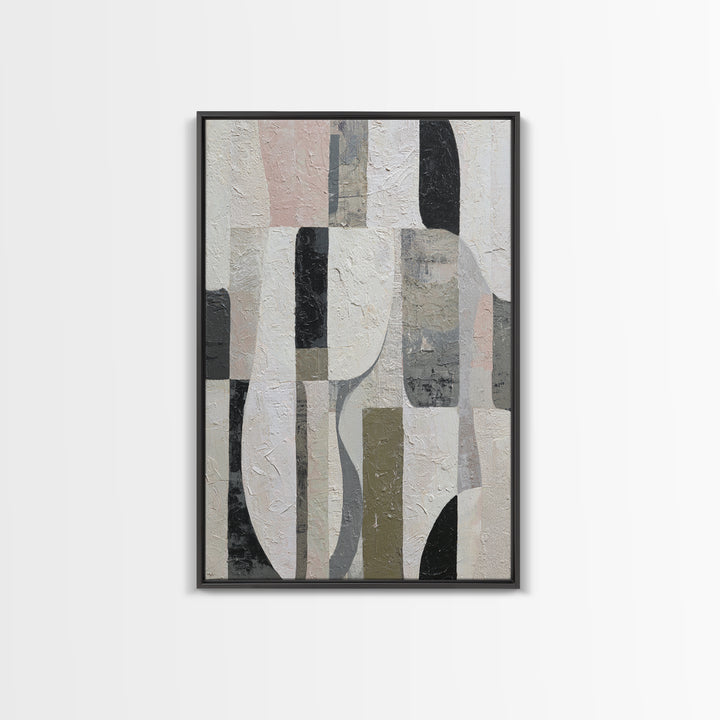 Abstract Marble Texture Canvas Print, Black and White Art, Apartment Decor, Living Room Decor, Monochrome, Photo Prints, BAW-2x3-71