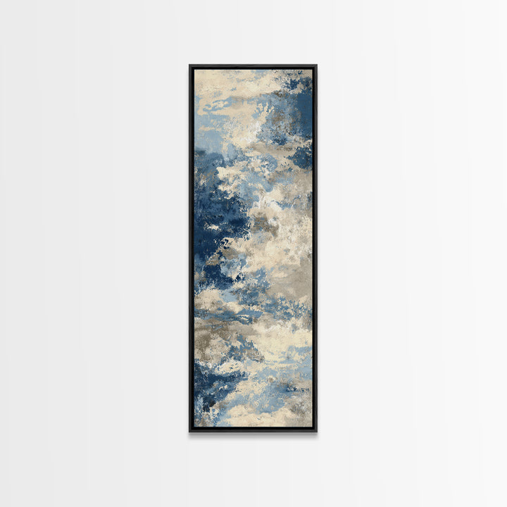 Old Coastal Map Composition Canvas Print, Beach Art, Fine Art Print, Coastal Decor, Abstract Art, Shore, Wall Decor, Art Prints, BEA-1x3-57