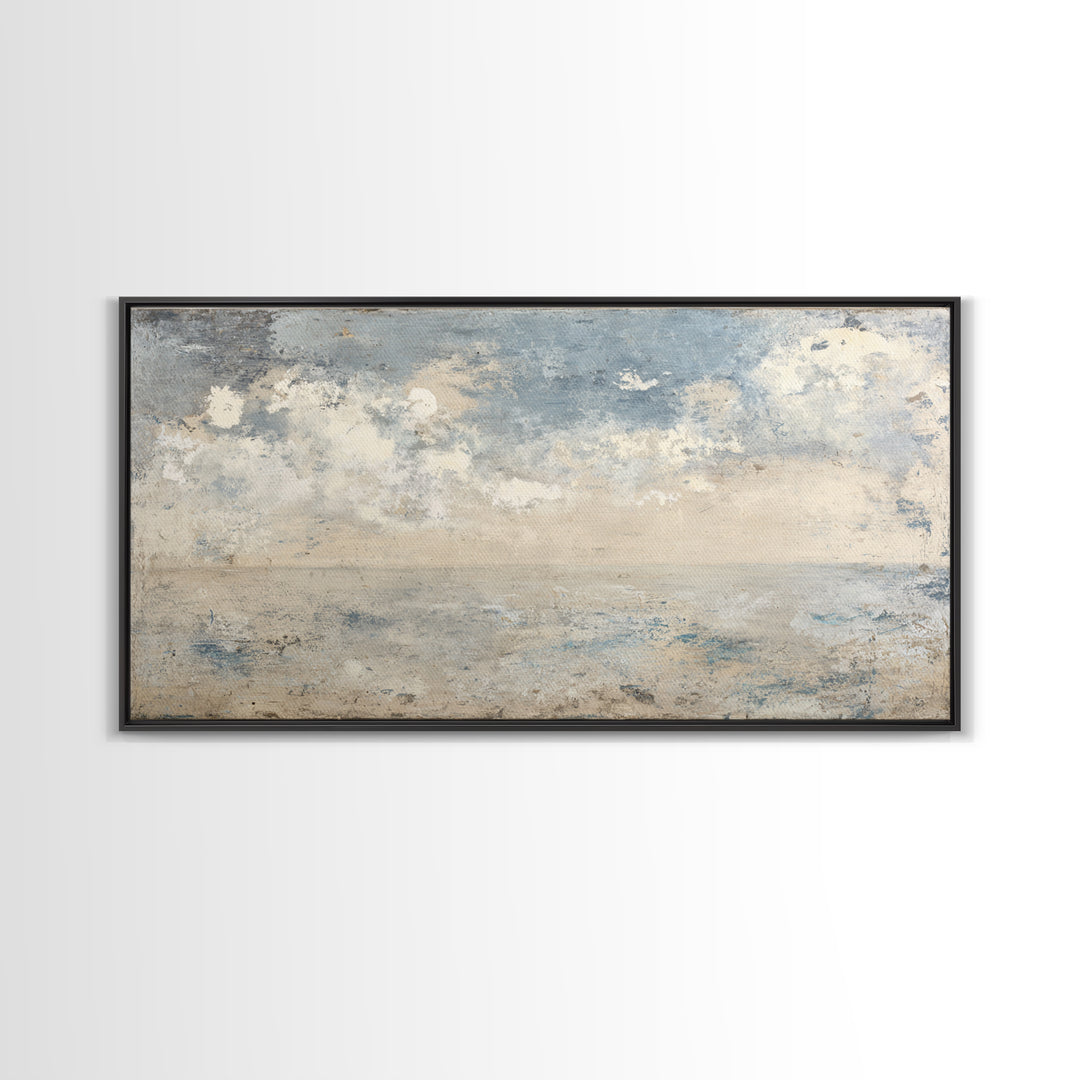 Seashell Collection Painted Like Natural Specimens Canvas Print, Beach Art, Wall Decor, Coastal Decor, Fine Art, Shore, BEA-2x1-48
