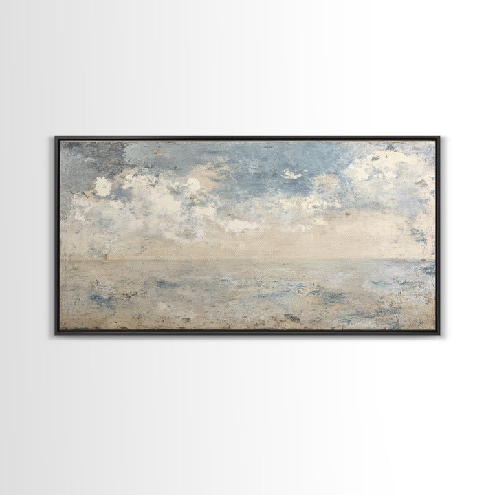 Seashell Collection Painted Like Natural Specimens Canvas Print, Beach Art, Wall Decor, Coastal Decor, Fine Art, Shore, BEA-2x1-48