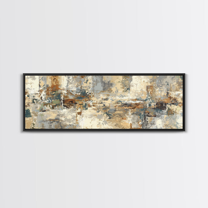 Tribal Neutral Pattern Canvas Print, Boho Art, Set of 3 Prints, Living Room Decor, Fine Art, Bohemian, Contemporary Art, BOH-3x1-6