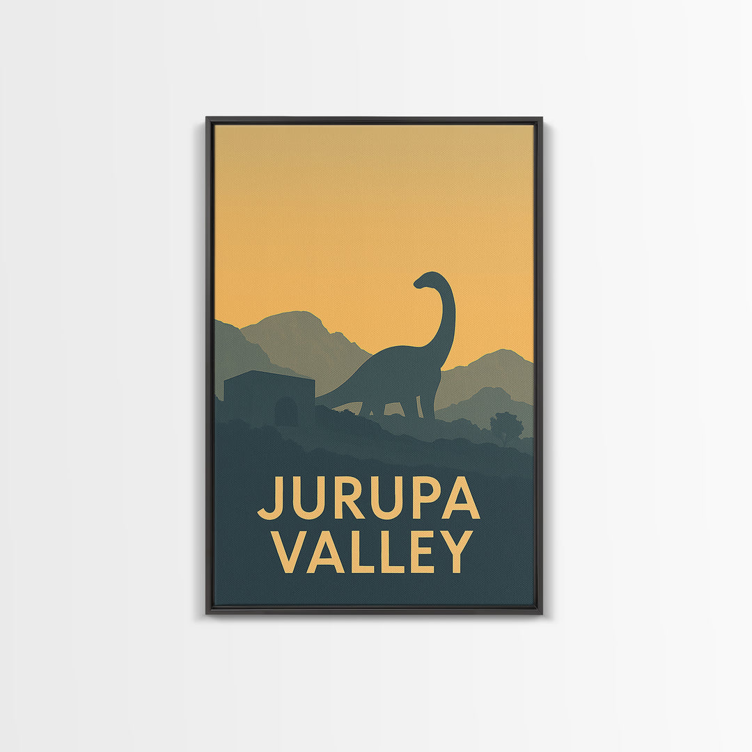 Jurupa Valley California Travel Poster, Canvas Print, Sunset Skyline Wall Art, Jurupa Valley Poster Print, Travel Art, City Art Print