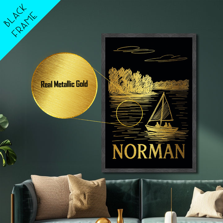 North Las Vegas Nevada art, Metallic Gold Art, Travel Art Prints, Metal Art, Wood Framed Art, Adventure Lover Gift, Traveler Gift