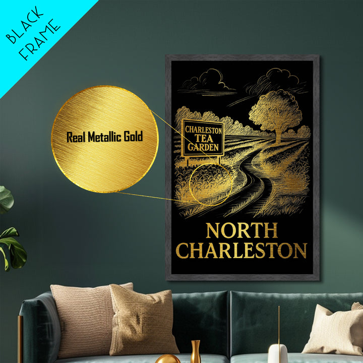 Oakland California travel, Metallic Gold Print, Modern House Art, Metal Art, Wood Framed Art, Traveler Gift, Destination Gift