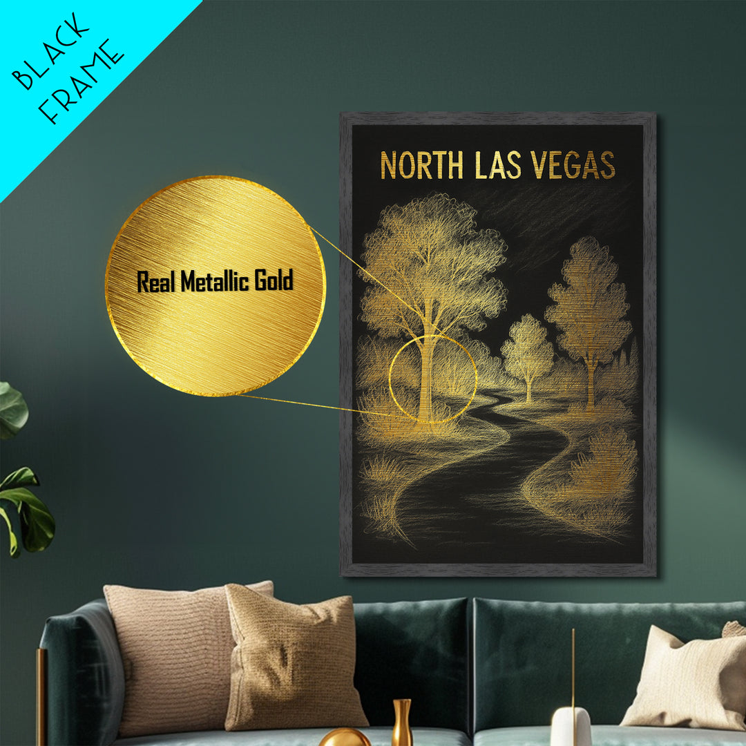 Oceanside California travel, Metallic Gold Print, College Dorm Décor, Metal Art, Wood Framed Art, Graduation Travel Gift, Traveler Gift