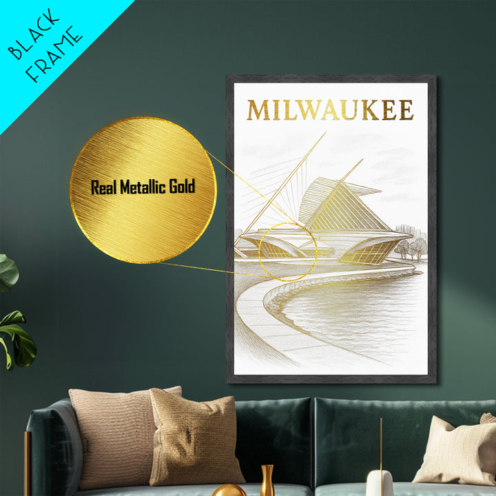 Midland Texas art, Metallic Gold Art, Modern House Art, Metal Art, Wood Framed Art, Graduation Travel Gift