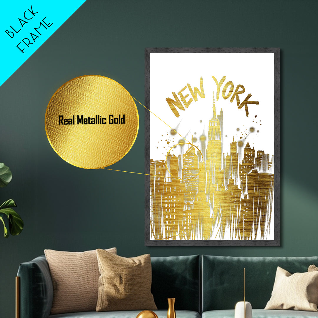 Norfolk Virginia travel, Metallic Gold Print, Modern House Art, Metal Art, Wood Framed Art, Wanderlust Gift, Travel Art Prints