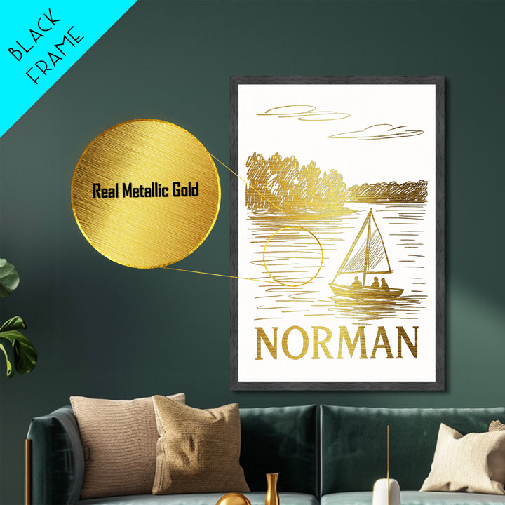 North Las Vegas Nevada art, Metallic Gold Art, Travel Art Prints, Metal Art, Wood Framed Art, Adventure Lover Gift, Traveler Gift