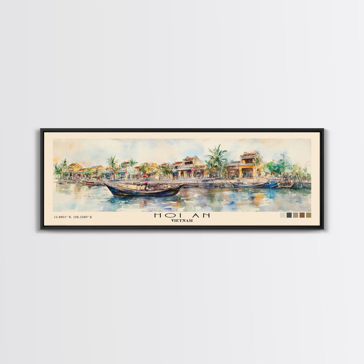 Hoi An, Vietnam Watercolor Print, Vacation Gift, Vietnam Wall Art, Vacation Wall Art, Vacatation Memories, Beach Decor, Beach Or Lakehouse Art