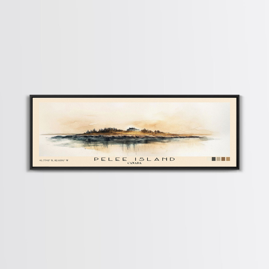 Pelee Island, Canada Watercolor Print, Vacation Gift, Canada Wall Art, Vacation Wall Art, Vacatation Memories, Beach Decor, Beach Or Lakehouse Art