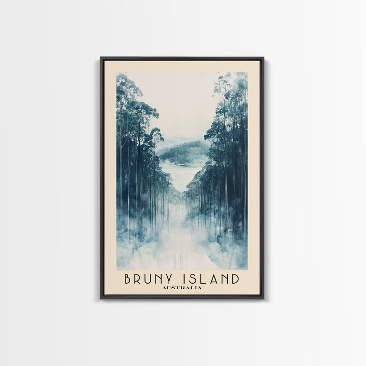Bruny Island, Australia Watercolor Print, Vacation Gift, Australia Wall Art, Vacation Wall Art, Vacatation Memories, Beach Decor, Beach Or Lakehouse Art