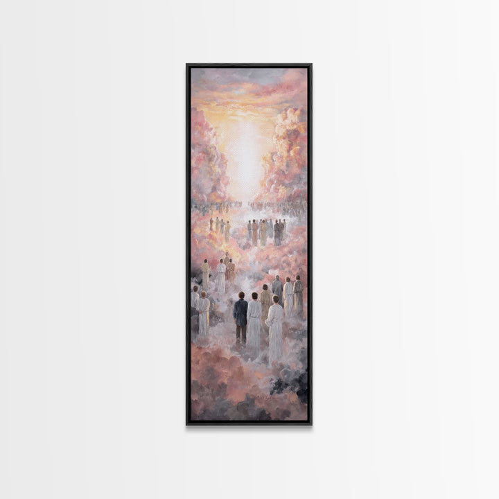 Path Of Glory – Framed Canvas Print – Narrow Art – Christian Art Print – Christian Wall Art – Christian Christmas Art – Jesus Painting – Ch