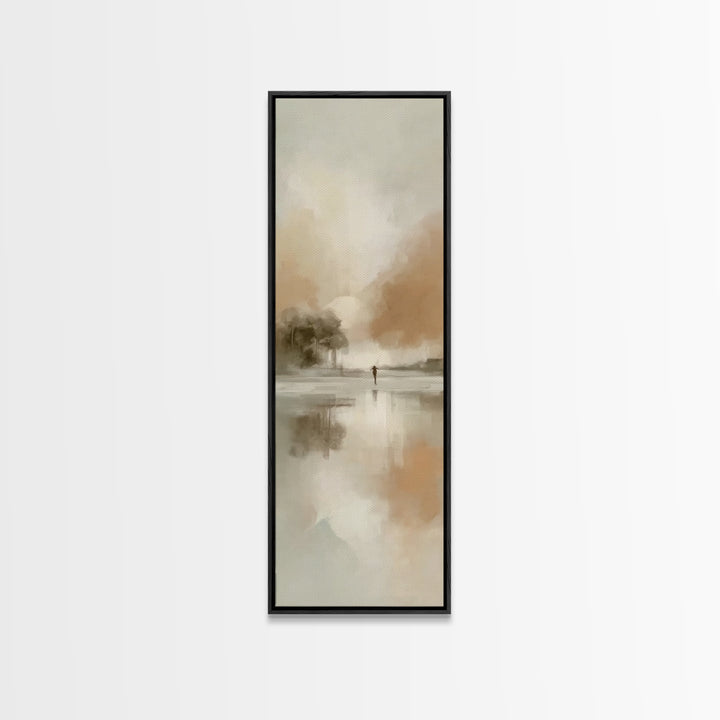 Fields Of Mercy – Framed Canvas Print – Skinny Art – Christian Wall Art – Abstract Christian Art – Christian Art Gift