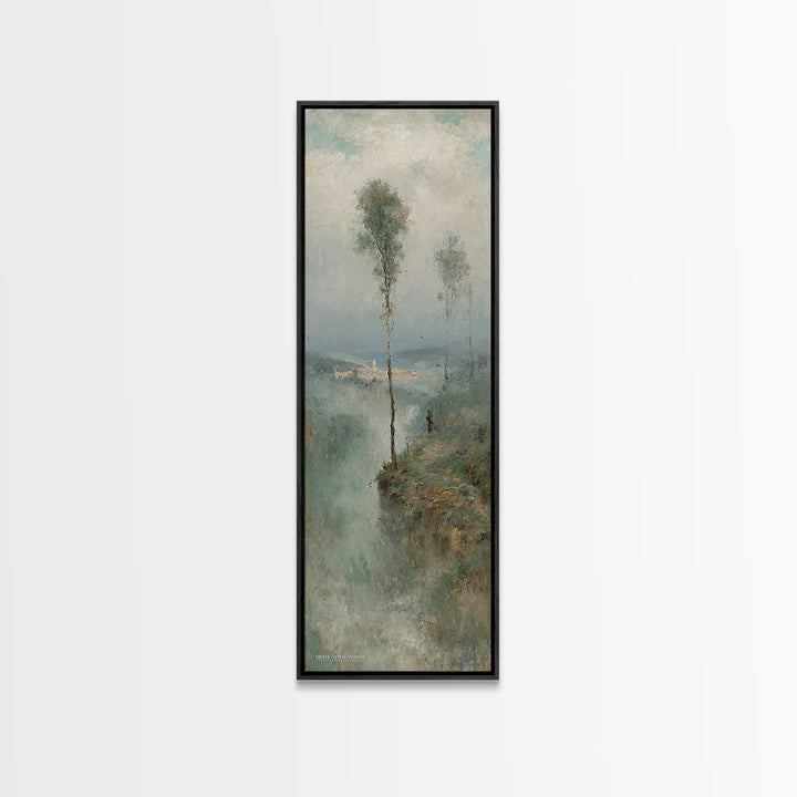 Horizon Of Grace – Framed Canvas Print – Narrow Art – Christian Wall Art – Vintage Christian Art – Christian Art Canvas – Christian Paintin