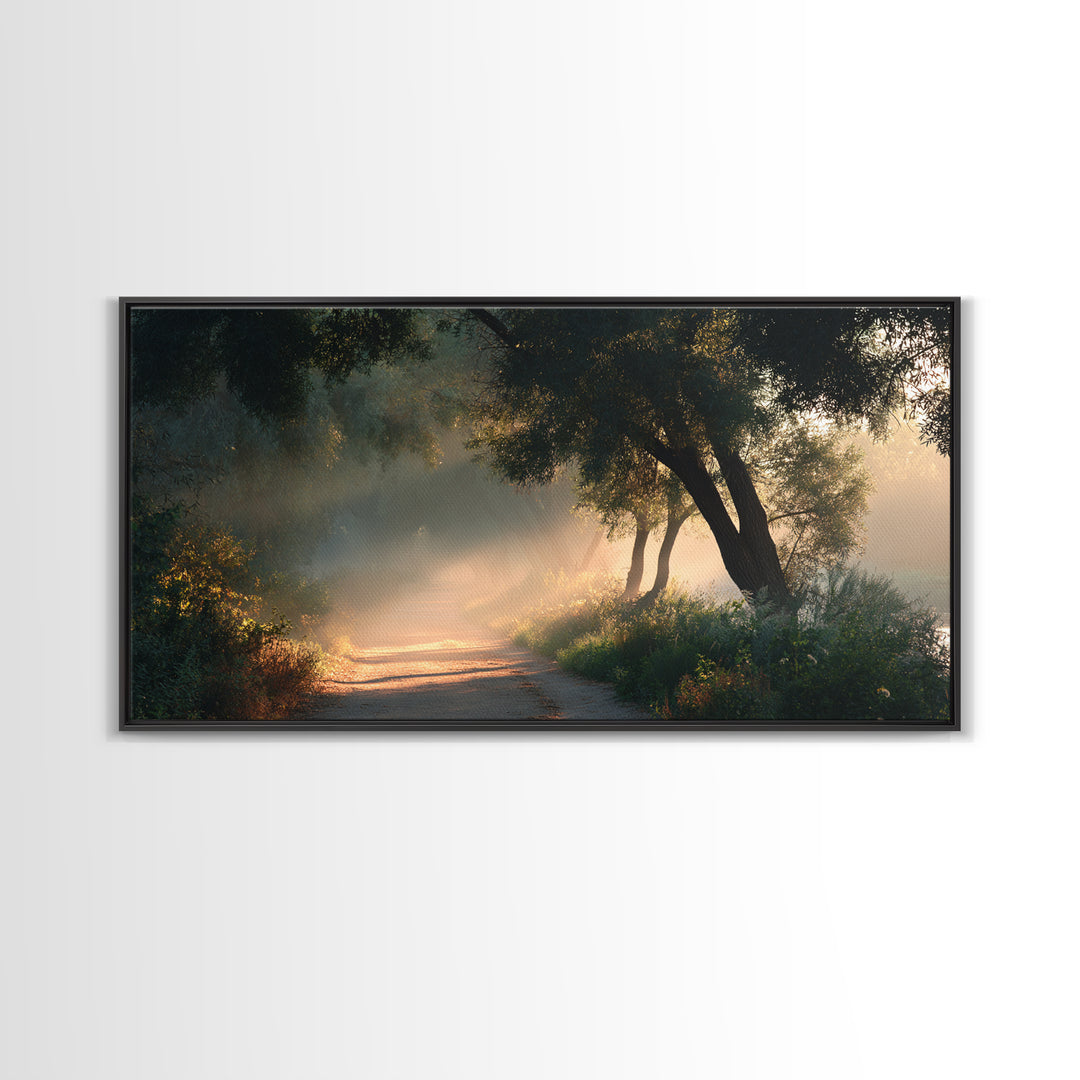 Holy Solitude – Framed Canvas Print – Jesus Painting – Christian Art Canvas – Christian Wall Art – Christmas Art – Large Christian Art