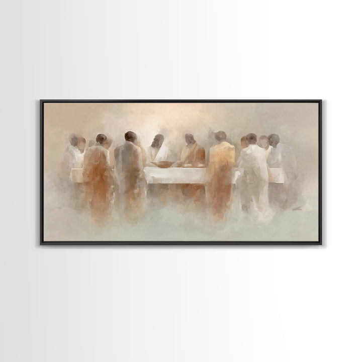 Gathered In Grace – Framed Canvas Print – Christian Wall Art – Christian Art Canvas – Christian Art Print – Christian Decor – Jesus Paintin