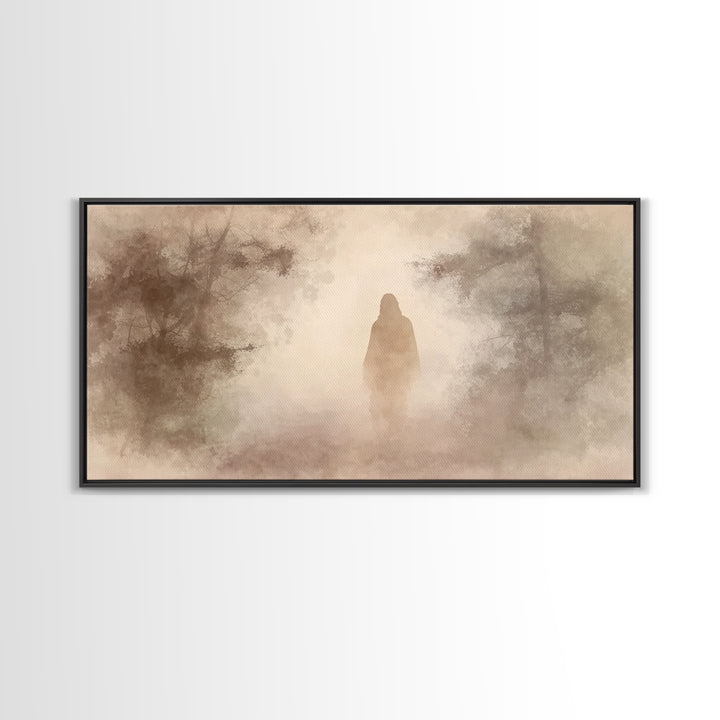 Path Of Salvation – Framed Canvas Print – Christian Wall Art – Christian Christmas Art – Jesus Canvas Art – Christian Decor – Jesus Art