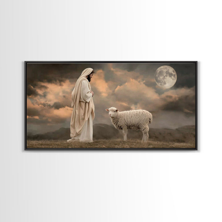 Dawn Over Zion | Framed Canvas Print | Christian Christmas Art | Jesus Painting | Christian Art Canvas | Christian Wall Art | Christian Dec
