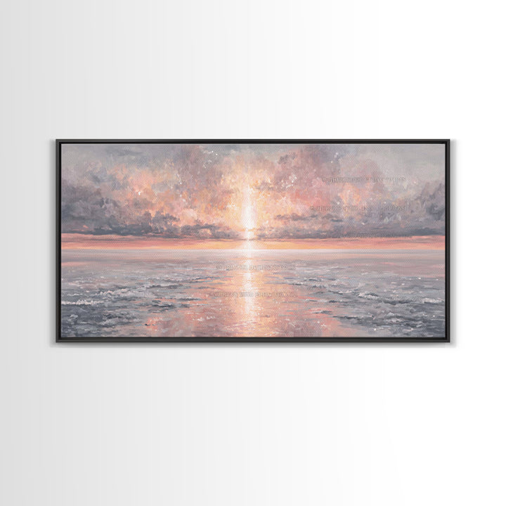 Eternal Light, Framed Canvas Print, Christian Wall Art, Christian Art Canvas, Christian Christmas Art, Christian Art Work, Christian Gift,