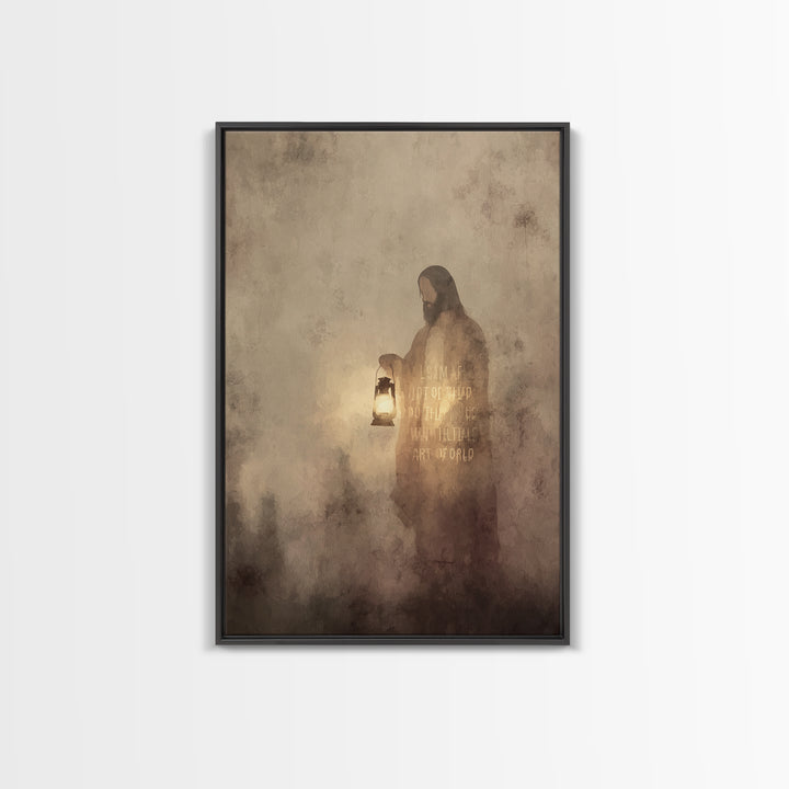 Eternal Wayfarer – Framed Canvas Print – Christian Art Canvas – Christian Wall Art – Christian Gift Ideas – Christian Decor – Christian Art