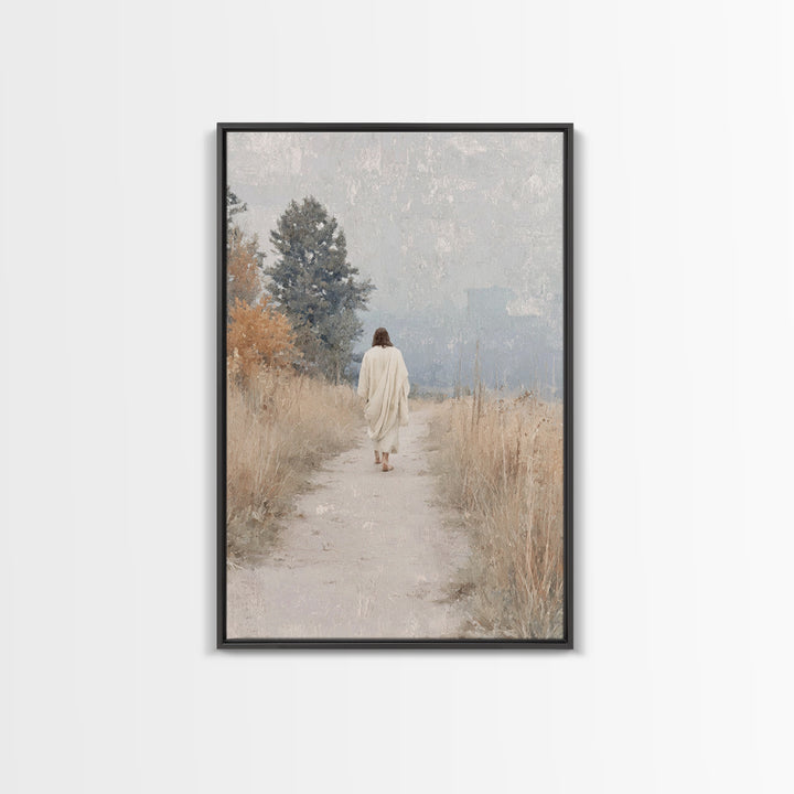 Garden Of Hope – Framed Canvas Print – Christian Wall Art – Christian Art Canvas – Jesus Painting – Christian Art Print – Christian Gift