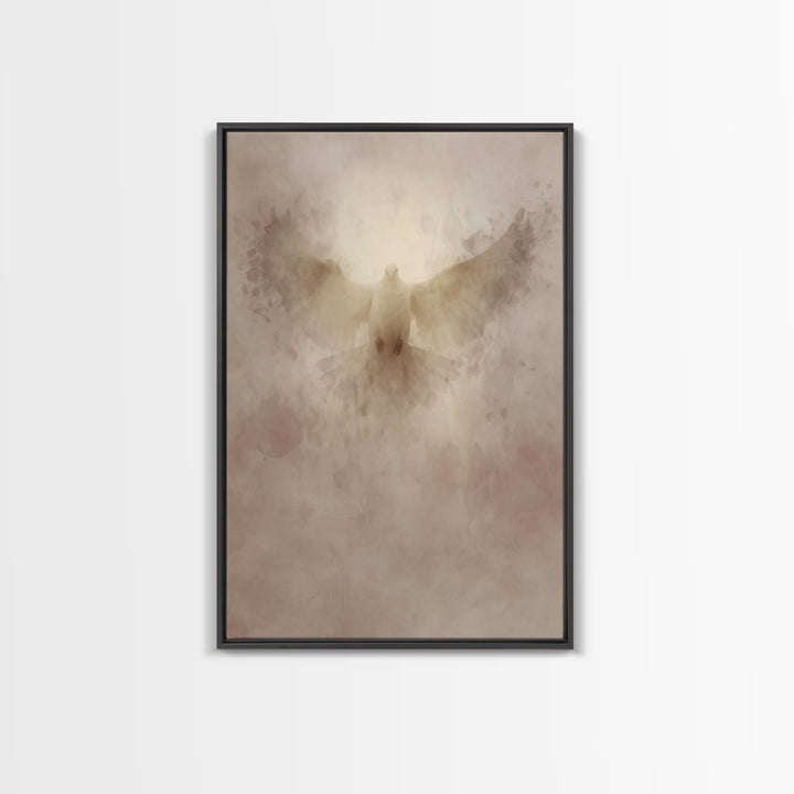 Dawn Of Peace, Framed Canvas Print, Christian Art Canvas, Christian Paintings, Christian Wall Art, Christian Gift Ideas, Modern Christian A