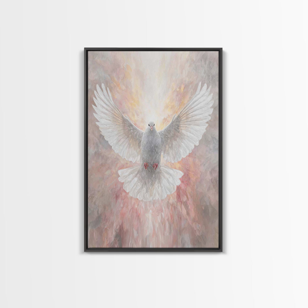 Glory Of Peace | Framed Canvas Print | Christian Wall Art | Christian Art Canvas | Christian Art Work | Christian Gift | Christian Painting