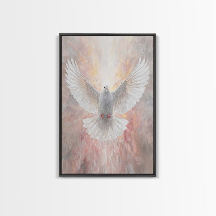 Glory Of Peace | Framed Canvas Print | Christian Wall Art | Christian Art Canvas | Christian Art Work | Christian Gift | Christian Painting