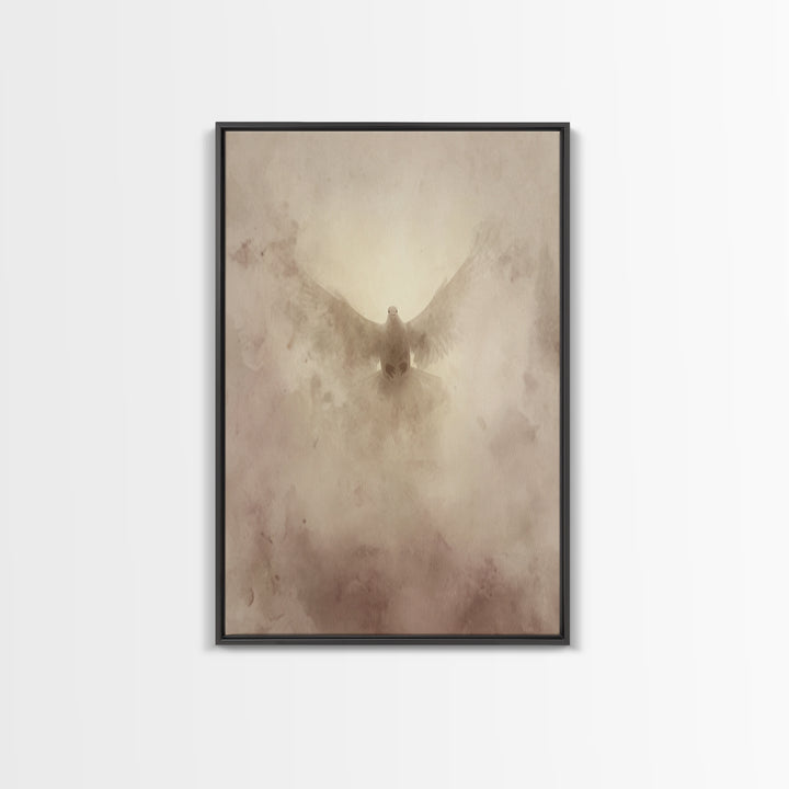 Burst Of Divine Light – Framed Canvas Print – Christian Art Canvas – Christian Art – Christian Wall Art – Christian Decor – Christian Chris