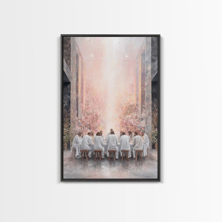 Bread Of Presence | Framed Canvas Print | Christian Art Canvas | Christian Wall Art | Christian Decor | Jesus Painting | Christian Gift | R