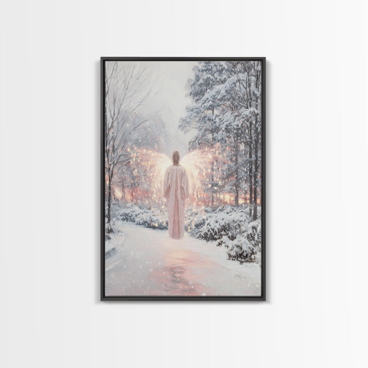 Lantern Of Heaven – Framed Canvas Print – Christian Art – Christian Wall Art – Christian Art Canvas – Christmas Art – Unique Christian Art