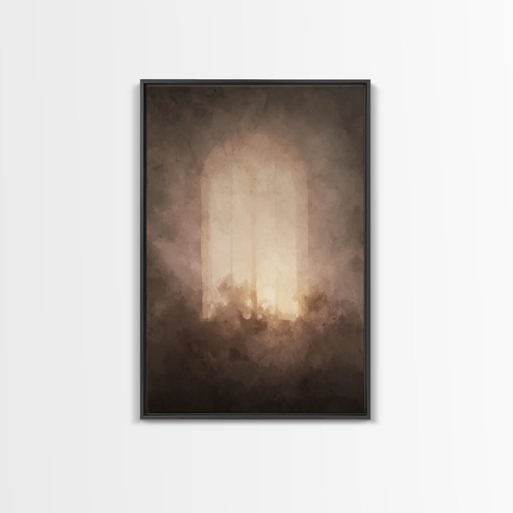 Shepherd’s Pathway – Framed Canvas Print – Jesus Painting – Christian Wall Art – Christian Art Canvas – Large Jesus Painting – Christian De