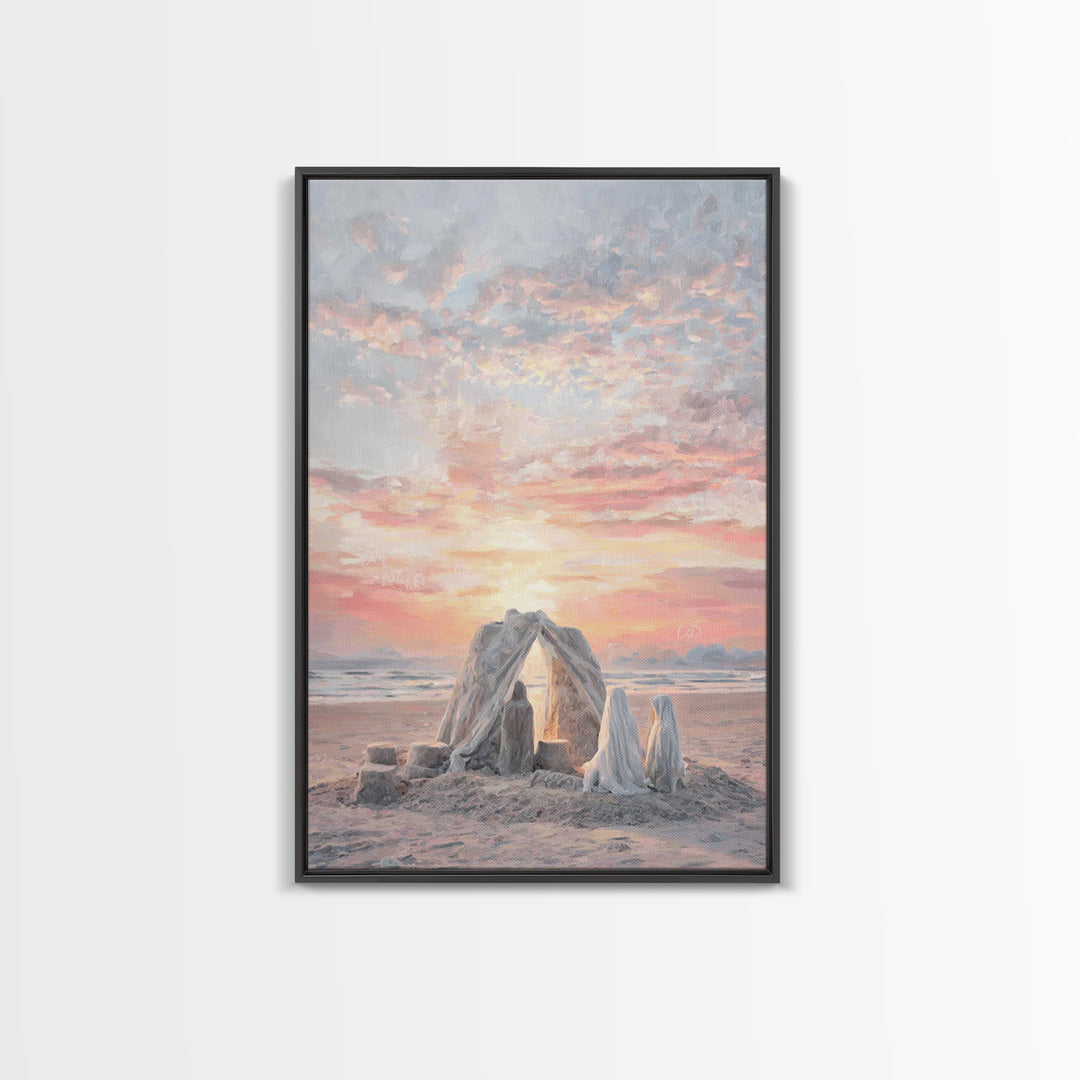Sunrise Promise – Framed Canvas Print – Christian Art – Jesus Painting – Christian Art Canvas – Christian Wall Art – Christian Christmas Ar