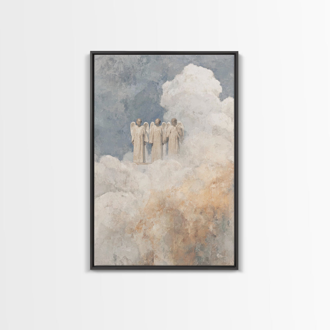 Ascension Grace – Framed Canvas Print – Christian Art – Christian Wall Art – Vintage Christian Art – Christian Art Canvas – Large Christian